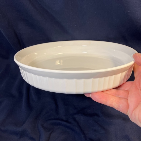 Corningware Kitchen Vintage Corning Ware French White Quiche Dish F6b Poshmark